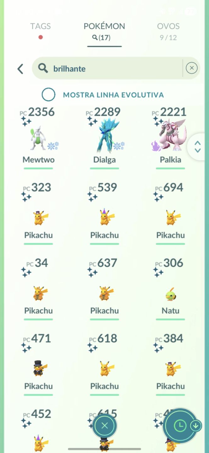 2 lendários shiny fundo + 1 lendário shiny + pokemons 100%- conta pokemon go