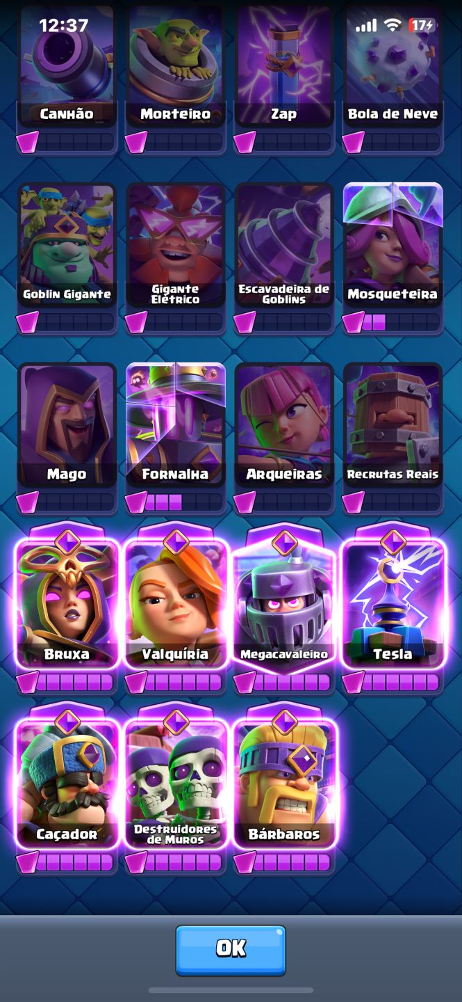 Conta Clash Royale básica