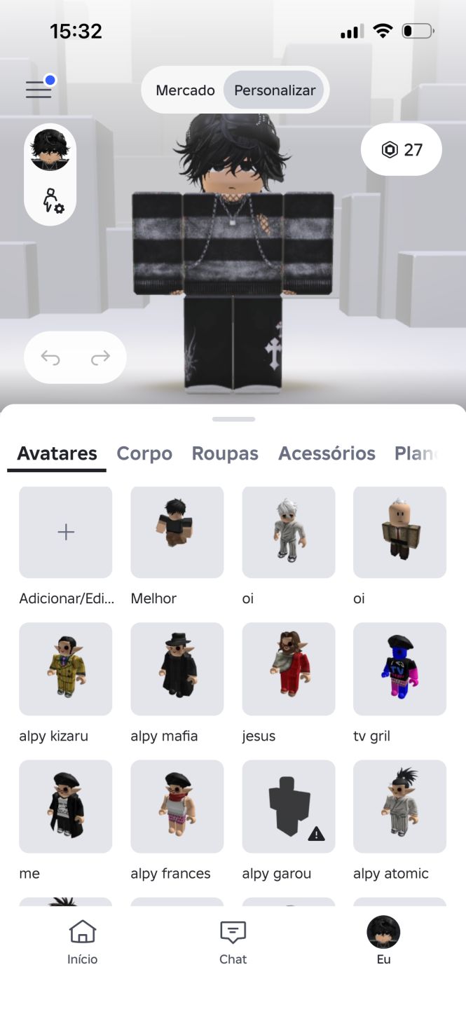 Contas Roblox com muitas Eskin raras e upadas em muitos jogos