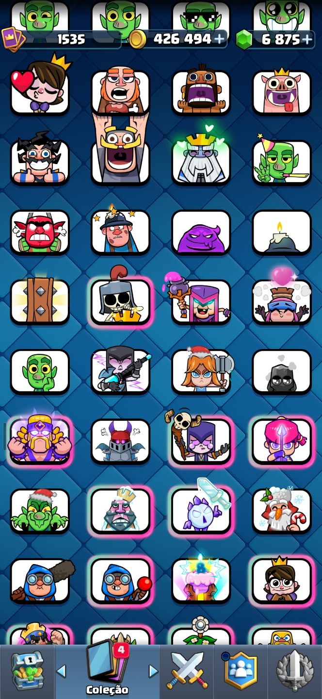 Minha conta de Clash royale, No Precinho, quem tiver interesse so chamar