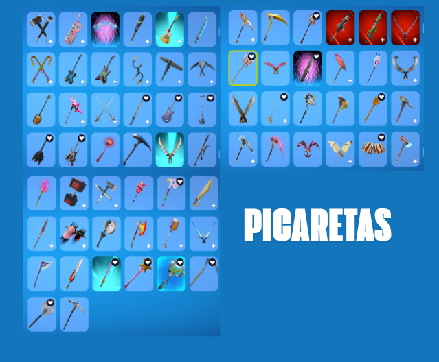 CONTA FULL ACESSO +50 SKINS PICARETAS MOCHILAS E V-BUCKS ETC