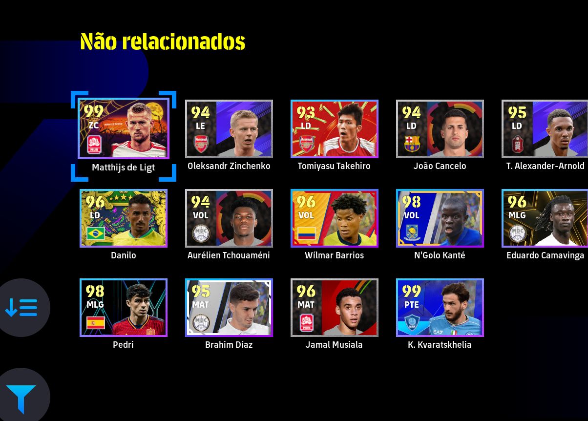 CONTA eFOOTBALL STEAM 3066 FORÇA | DEL PIERO ÉPICO, MESSI, RONALDINHO, NEYMAR E