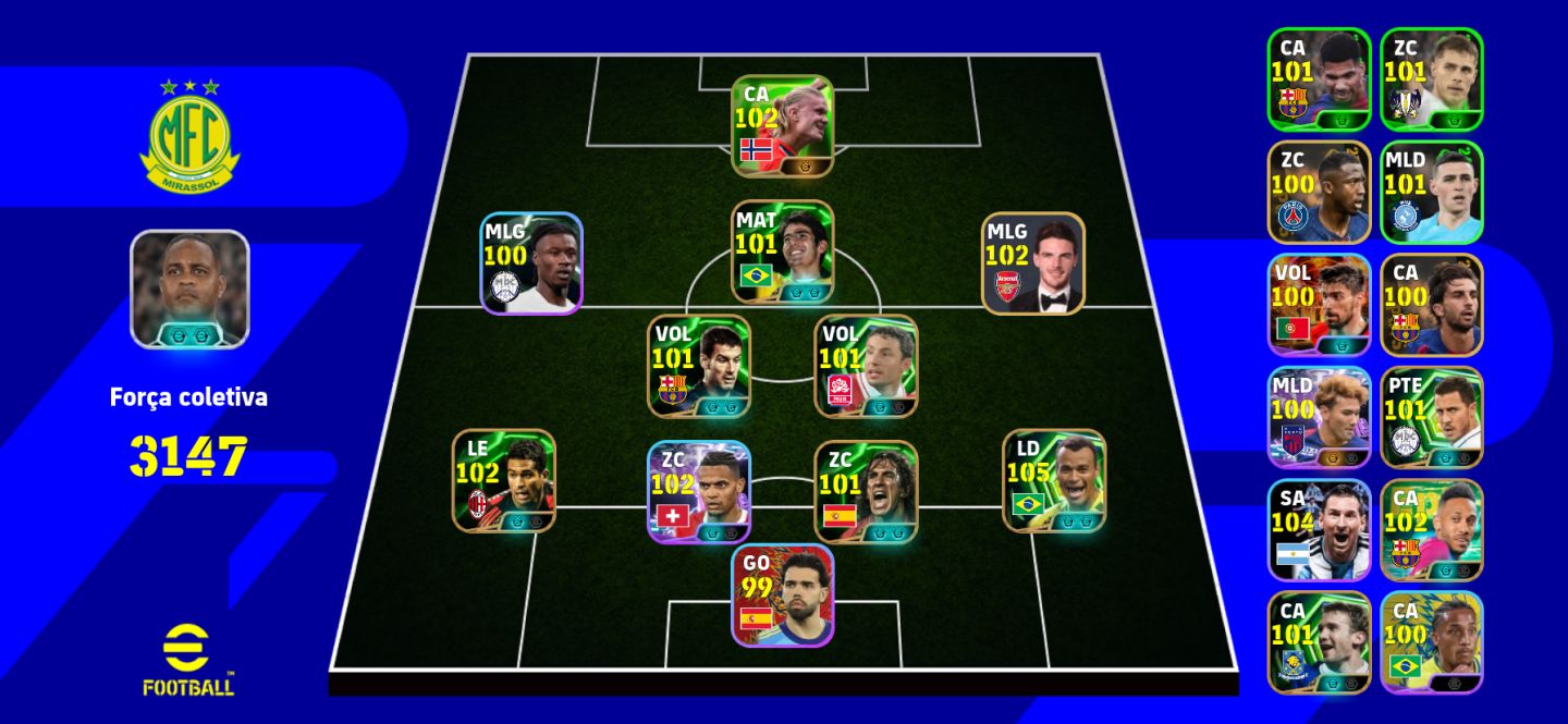 Conta de efootball