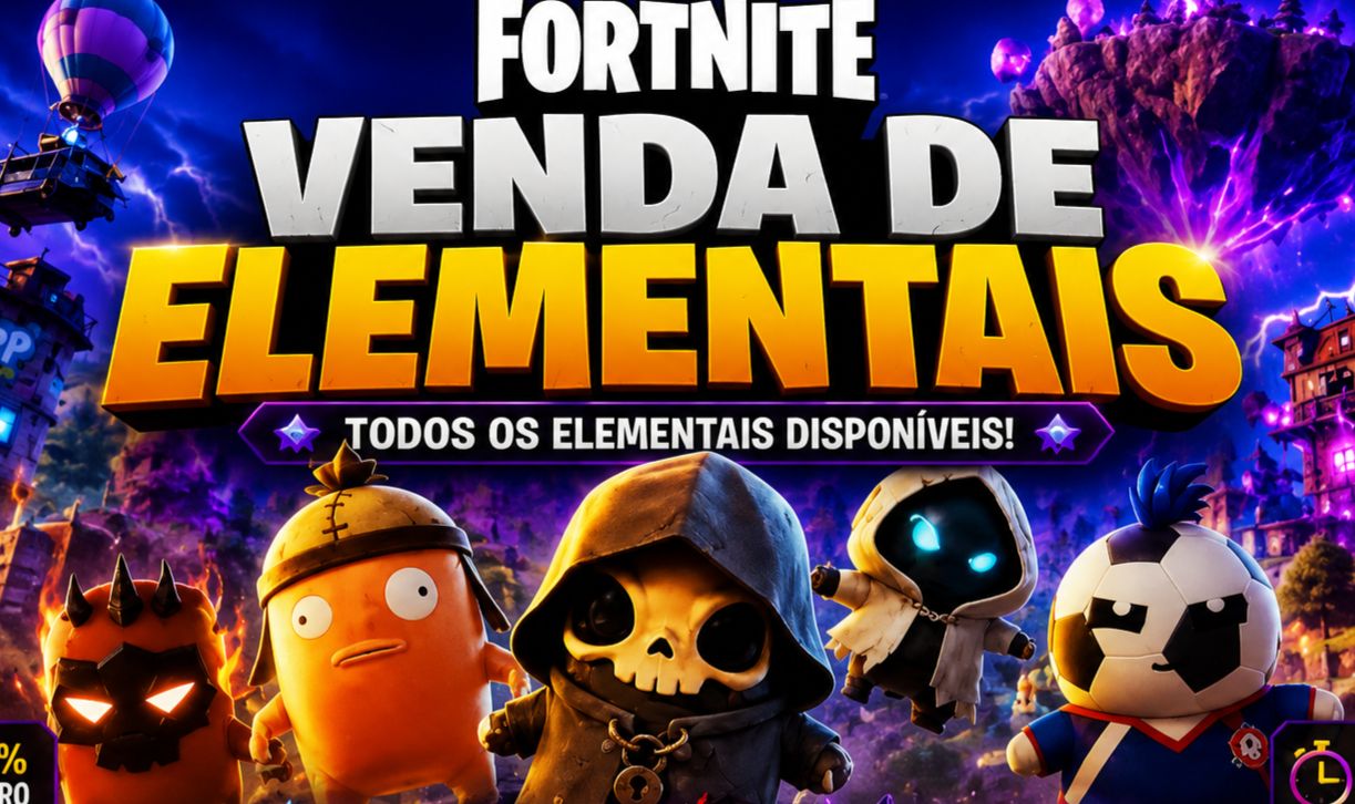 Venda de todos os elementais Nova temporada disponíveis