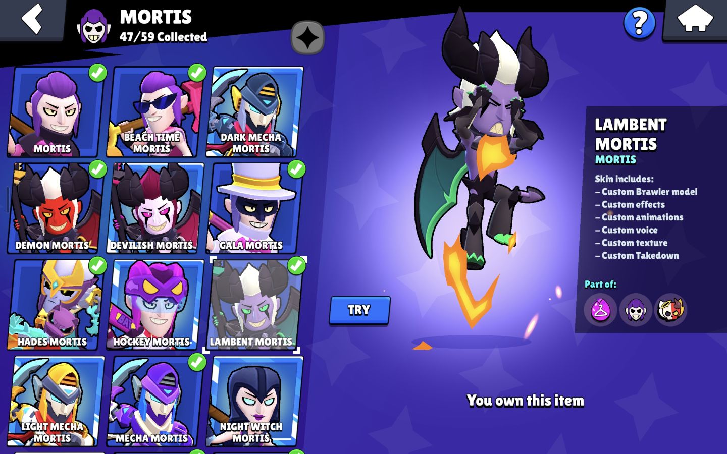 Conta Brawl stars | 89k troféus - 2019 - Skin Rei Frank vermelho + 625 skins