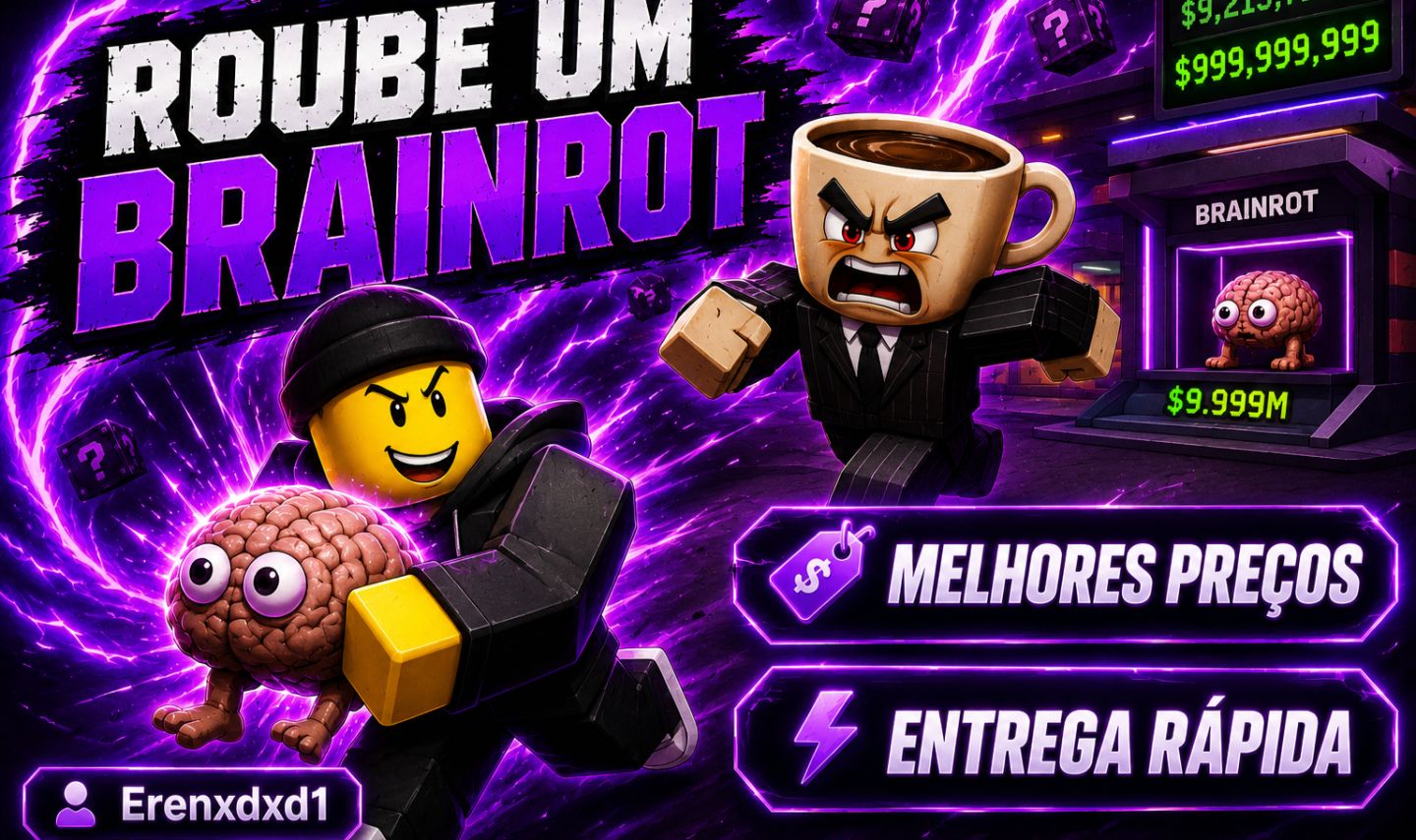 STEAL A BRAINROT / ROUBE UM BRAINROT - MELHORES PREÇOS ITENS/GAMEPASS
