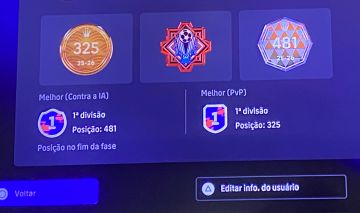 Conta Efootball Ps5 Elite Top 325 Mundial