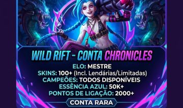 Conta de wild rift