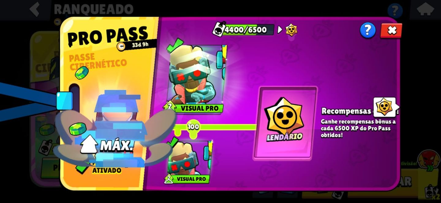 CONTA BRAWL STARS 130K TROFÉUS FULL MAXIMADOS TODOS OS BUFFIES