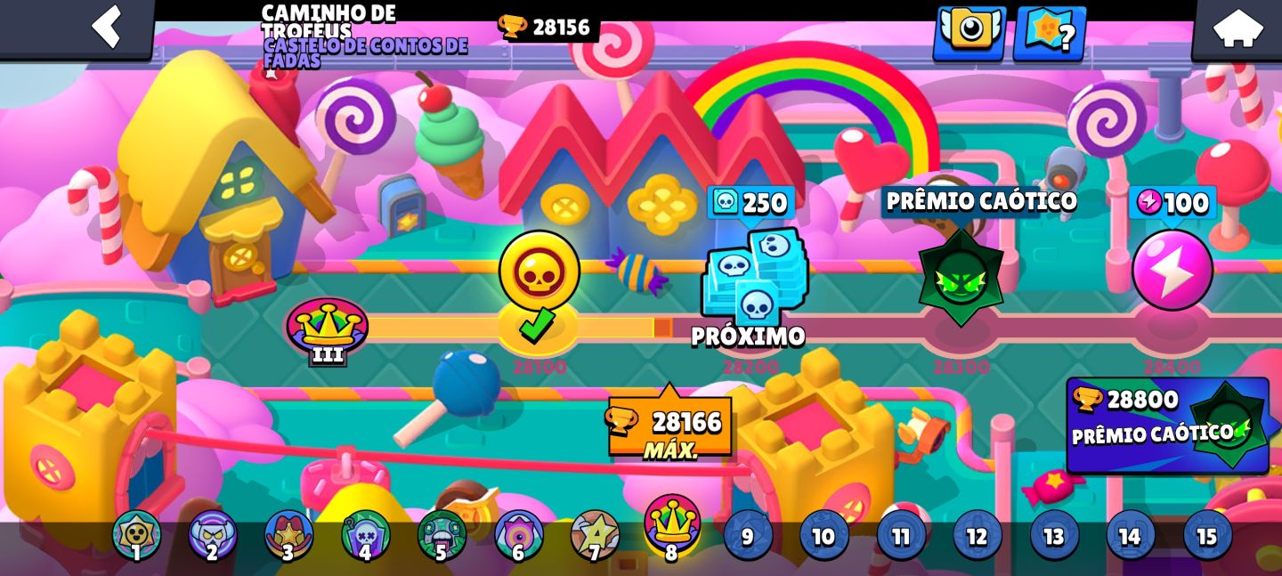 Conta de brawl stars, muitas skins Brawlers upados é muito mais