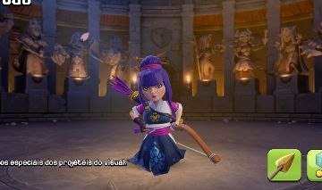 CONTA CLASH OF CLANS CV 13 QUASE FULL
