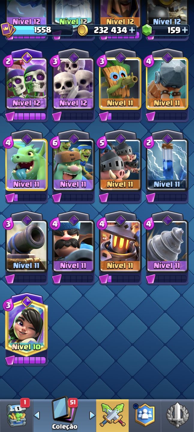 CLASH ROYALE - 13K - 8 EVOS