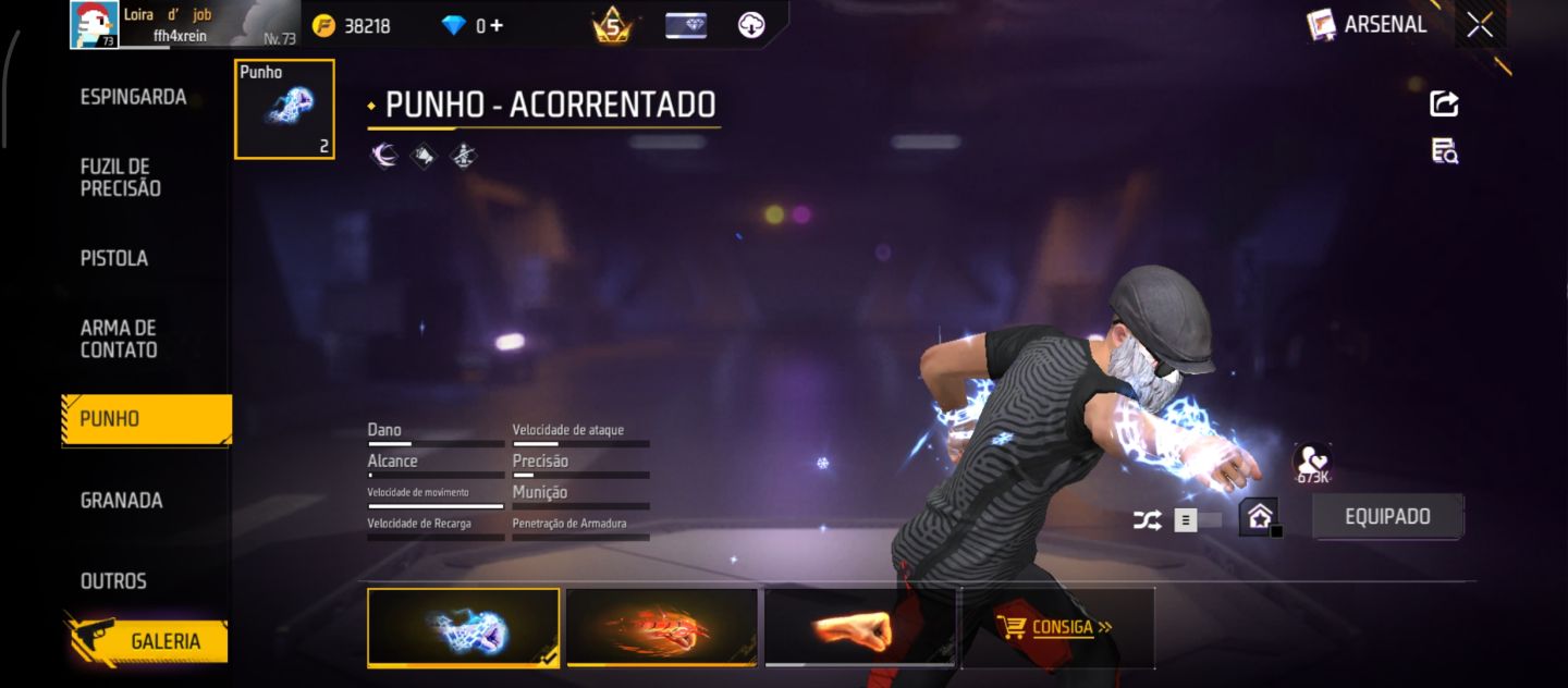 CONTA FULL DE FF (PASSES ANTIGOS)