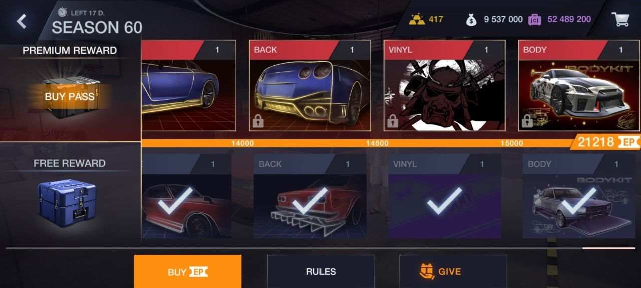 Conta Épica Tuning Club Online - Entrega Automática
