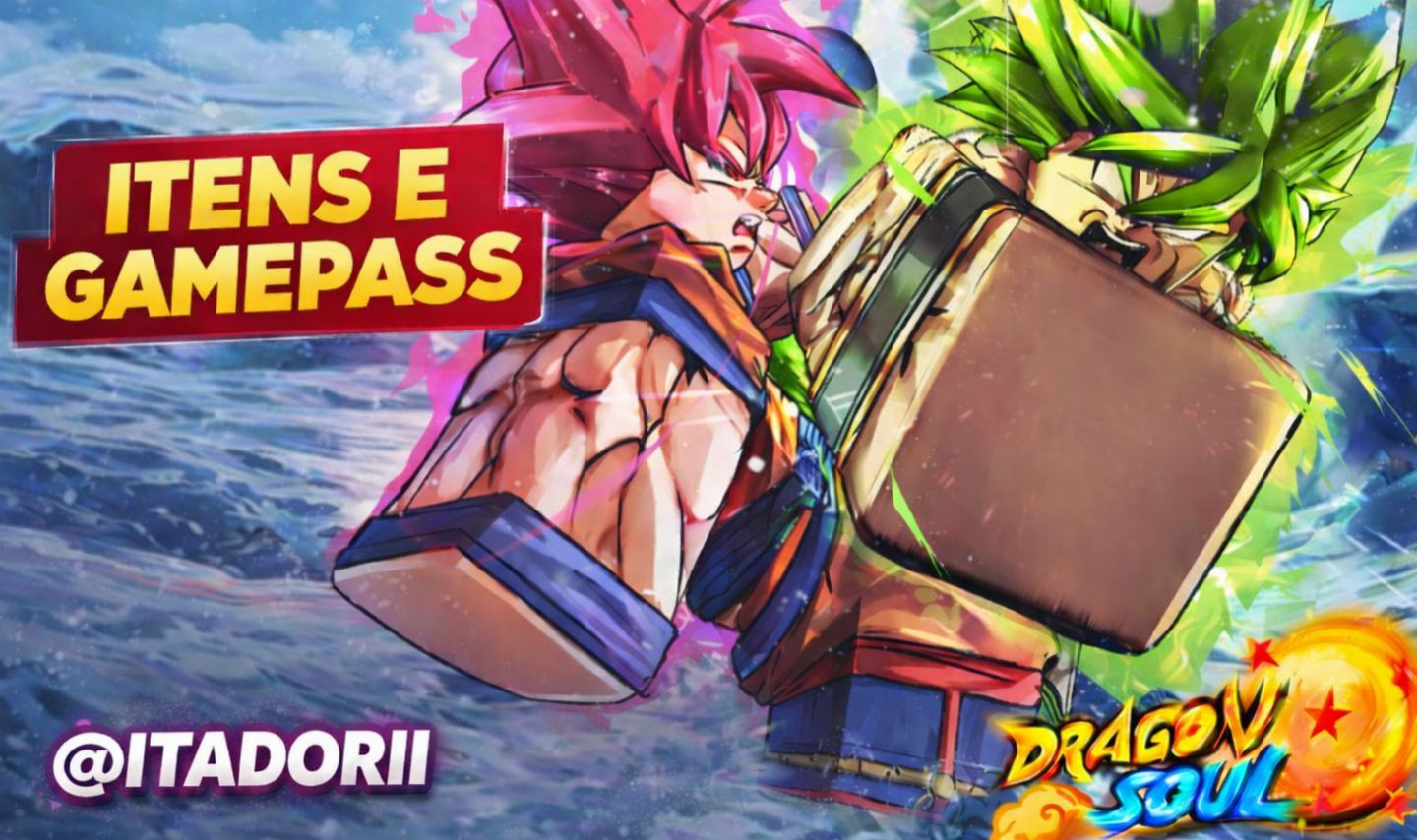 ROBLOX DRAGON SOUL (ITENS E GAMEPASS)