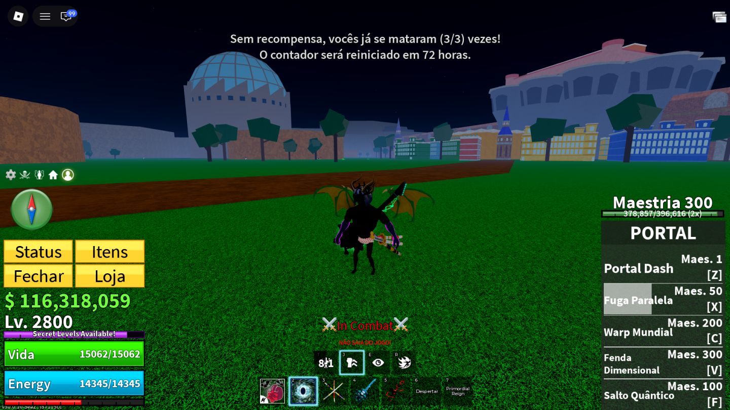 Conta Blox fruit