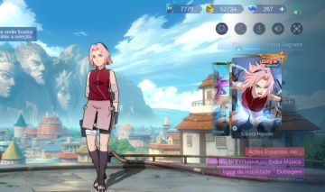 Conta Mobile Legends - Skin Sakura Haruno, Gaara, Seiya