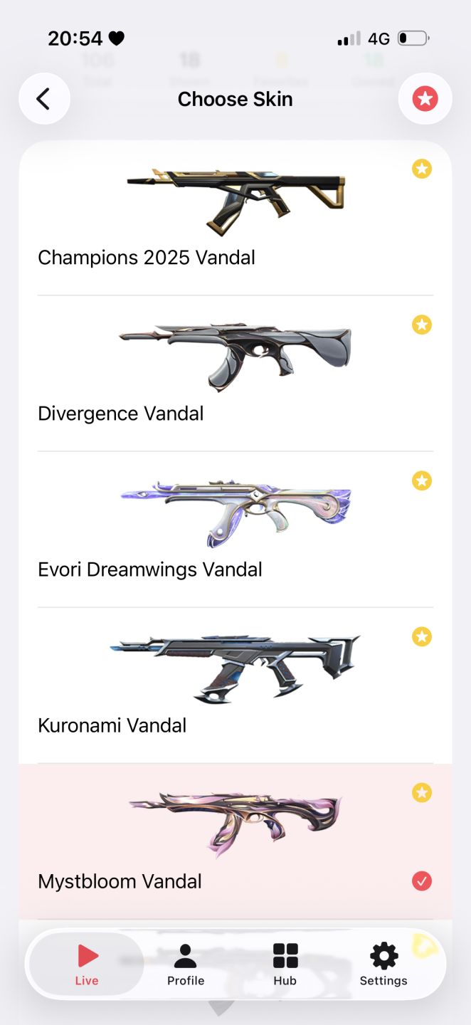CONTA VALORANT LV 230 GOLD 3
