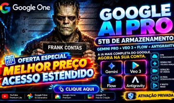 Flow 18.000 Créditos Google Ai Pro 5Tb Gemini Argon + Veo 3 + Omni + Antigravity
