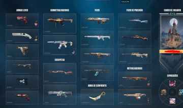 CONTA VALORANT COM MUITA SKIN E FACA VCT