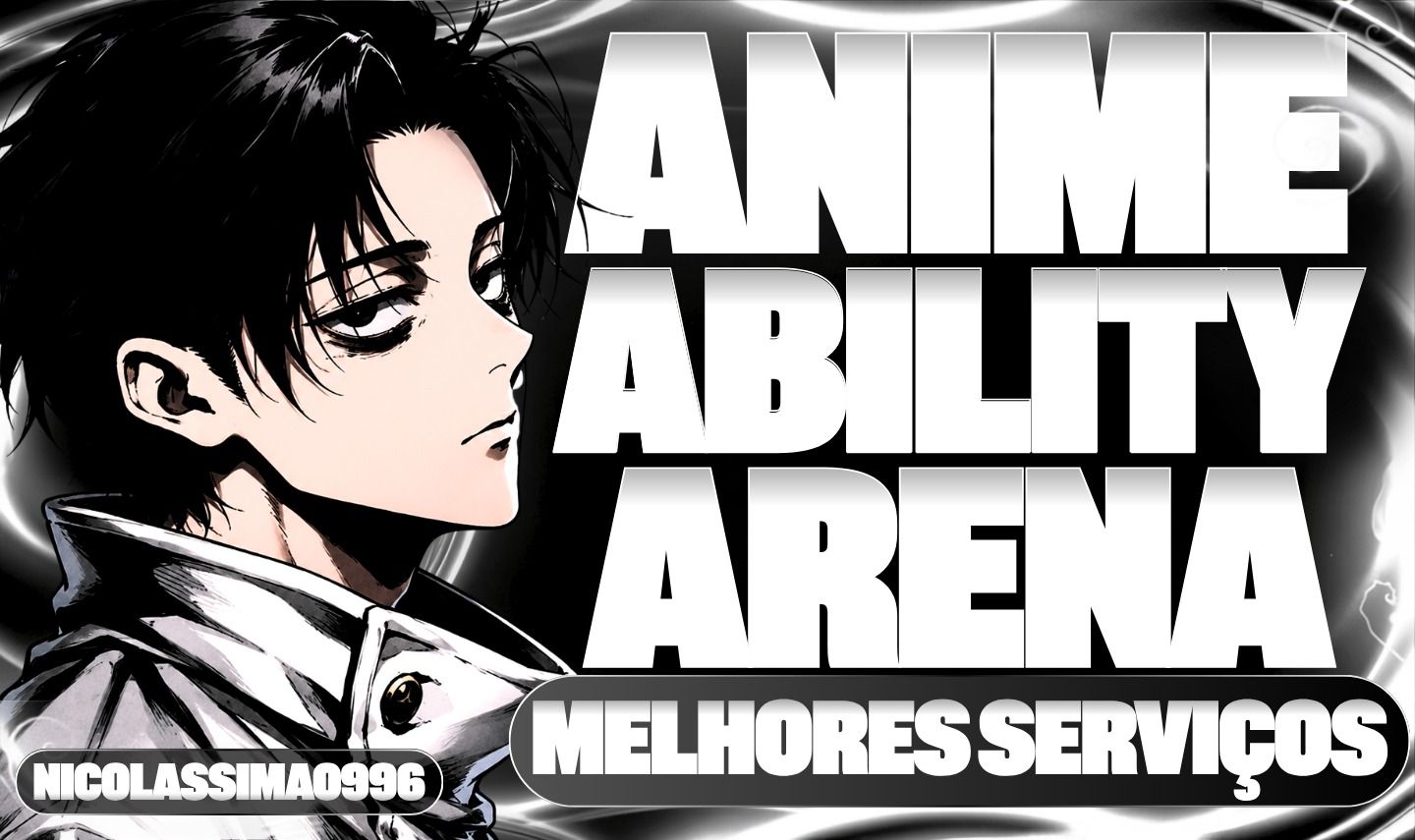 [ROBLOX] ANIME ABILITY ARENA - MELHORES SERVIÇOS
