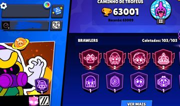 Conta brawl stars 63k + 362 skins