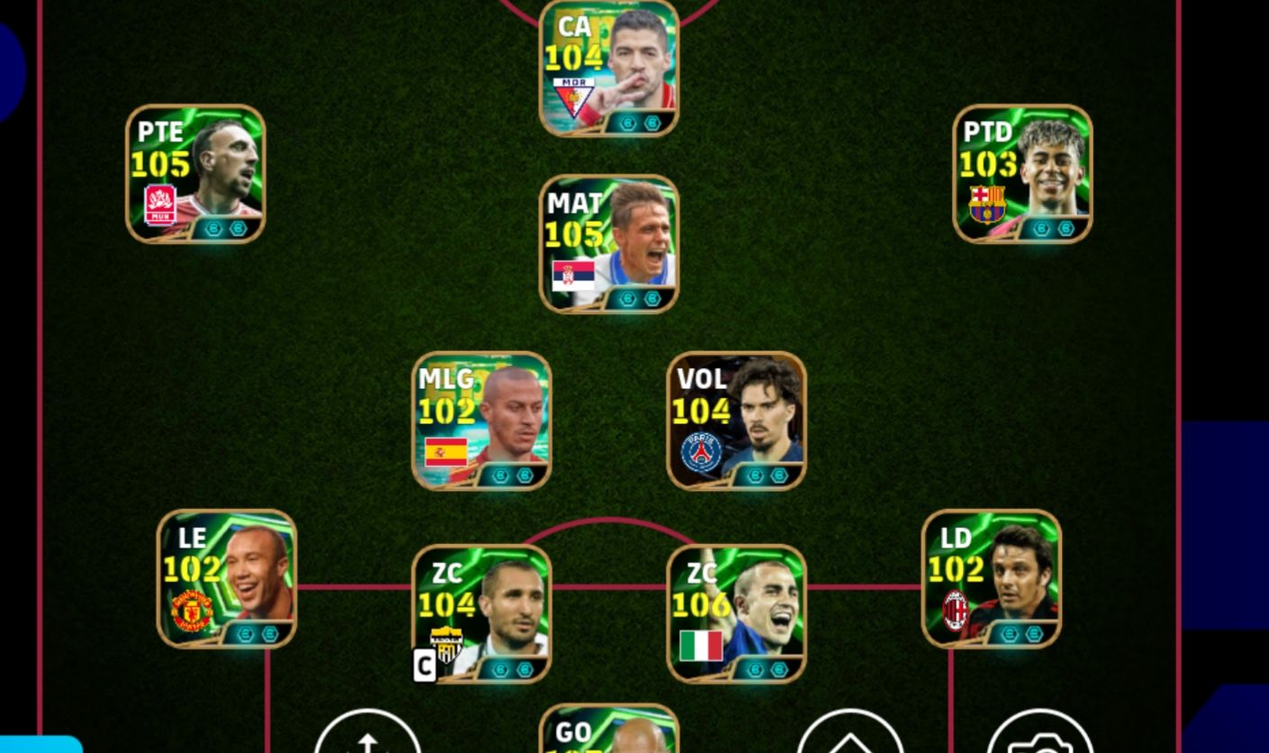 CONTA eFootball MOBILE À VENDA Força coletiva: 3214 [preço negociáve]