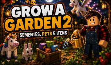 [GAG 2] GROW A GARDEN 2/CRESÇA UM JARDIM 2 - SEMENTES | PETS | ITENS | COINS