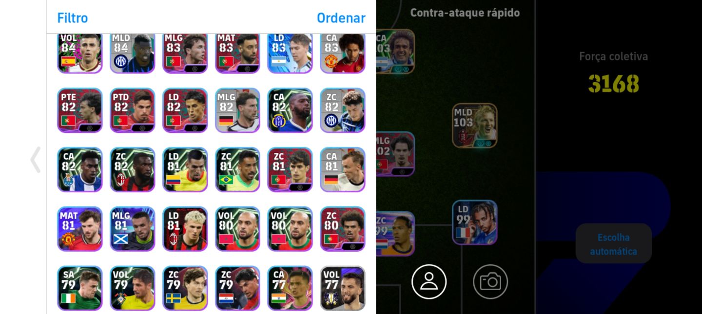 Conta com ney blitz e ney da última copa pack de Portugal e mais