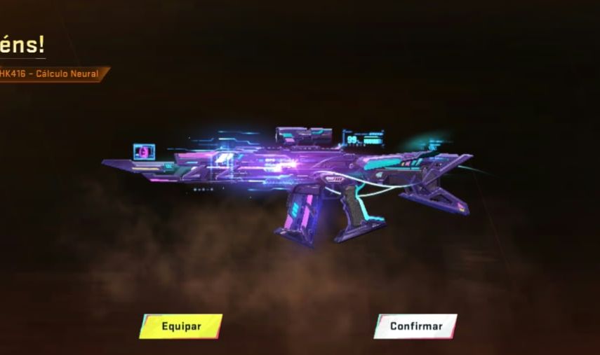 CONTA DE BLOOD STRIKE COM HK416 CÁLCULO-NEURAL + CAIXOTE!