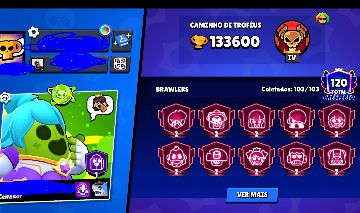 Conta Brawl a venda (133k, alien)