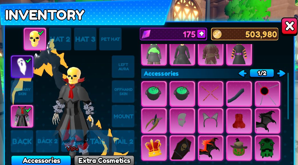Conta Extra Domino hat com Korblox , offsale e muito mais (Promoção )