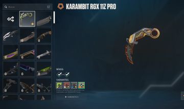 Conta Karambit Rgx + Skins Valorant - Full Acesso