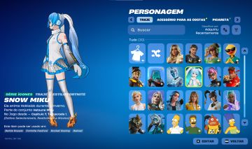 Conta de Fortnite pra quem ta querendo uma conta com algumas skins