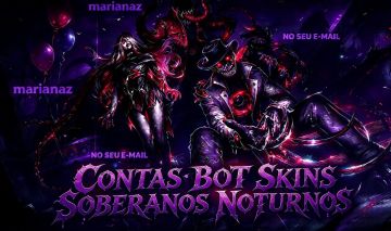 PROMOÇÃO DE CONTAS [FREE FIRE] SKINS EVENTO SOBERANOS NOTURNOS[LEIA A DESCRIÇÃO]