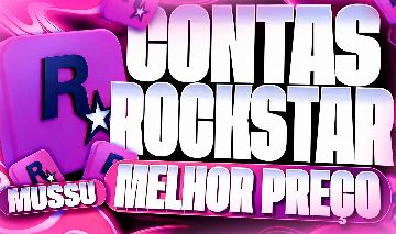 CONTAS ROCKSTAR PAGUE MENOS LEVE MAIS / GERADAS MANUALMENTE 100% CHECK