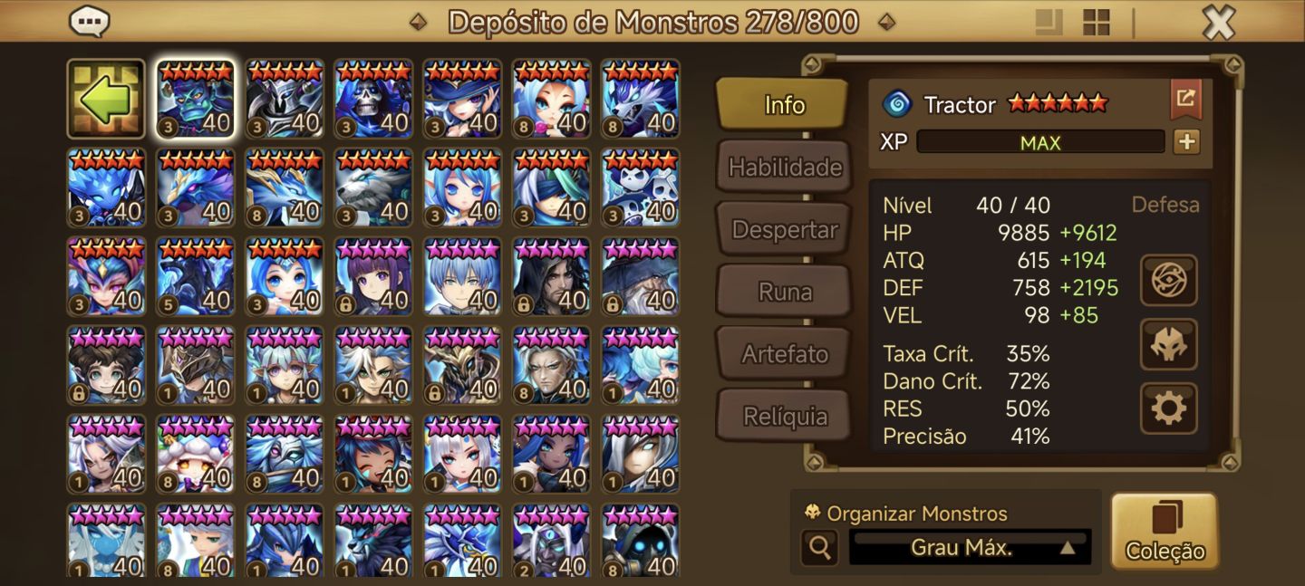BAIXOU! Conta Summoners War 2LDS - Juiz 1 RTA MAIS DE 250 6