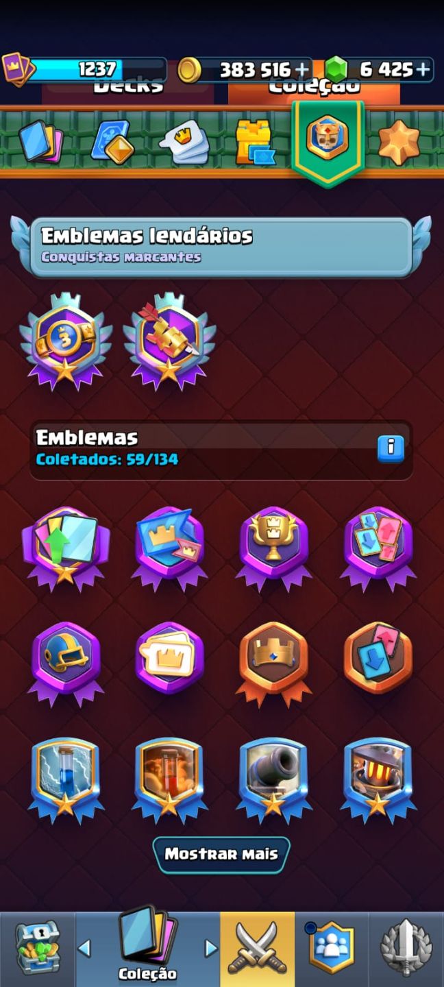 Conta Clash Royale 6700 troféus ARENA 16 AVANÇADA!!