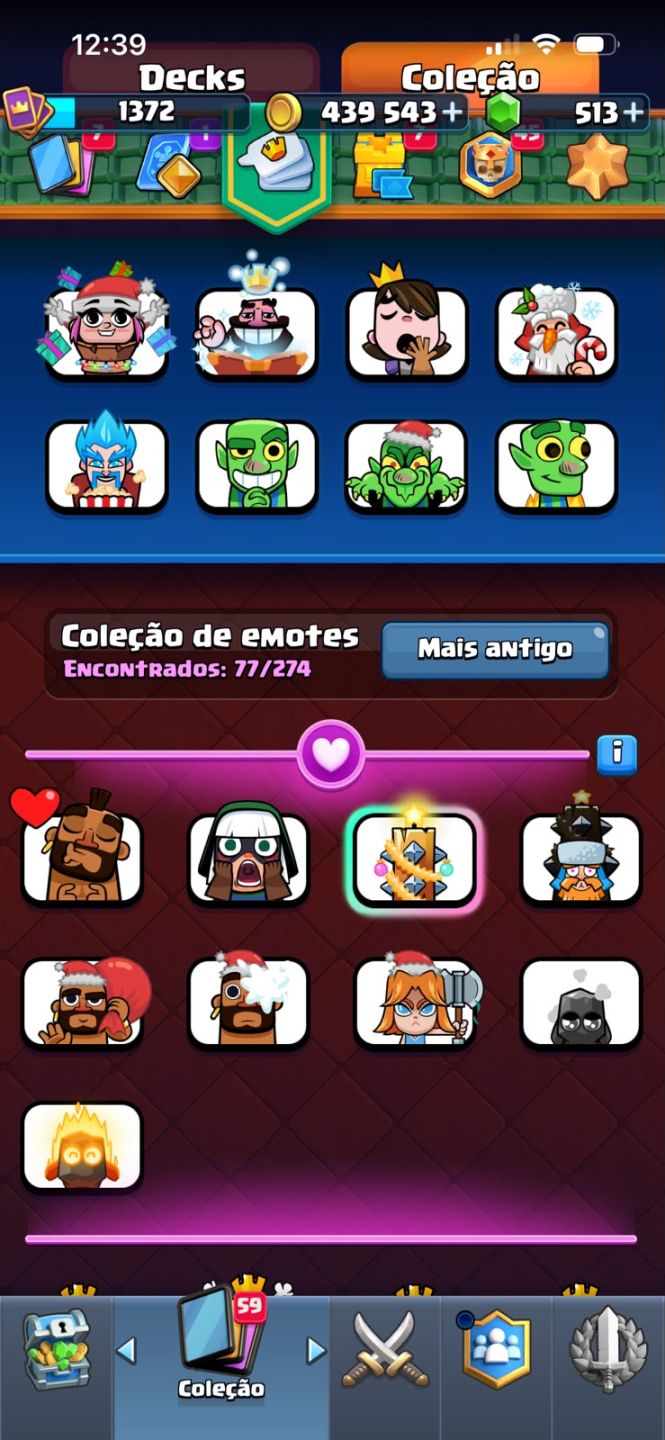 ANÚNCIO DE VENDA - CLASH ROYALE % evoluções e 3 herois