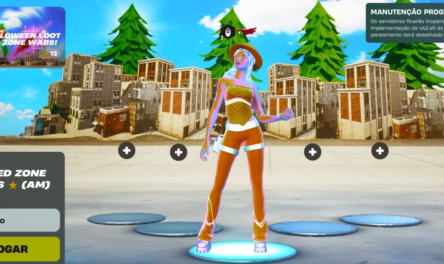 CONTA FORTNITE SKINS TRYHARD