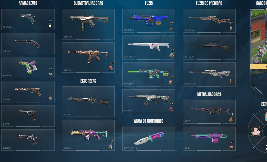 Conta pessoal nivel 184, inventário completo com skins em quase todas as armas