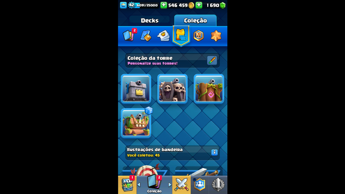 Conta de clash royale com 9151k de trofeus 14evo valor negociavel só vem!!!