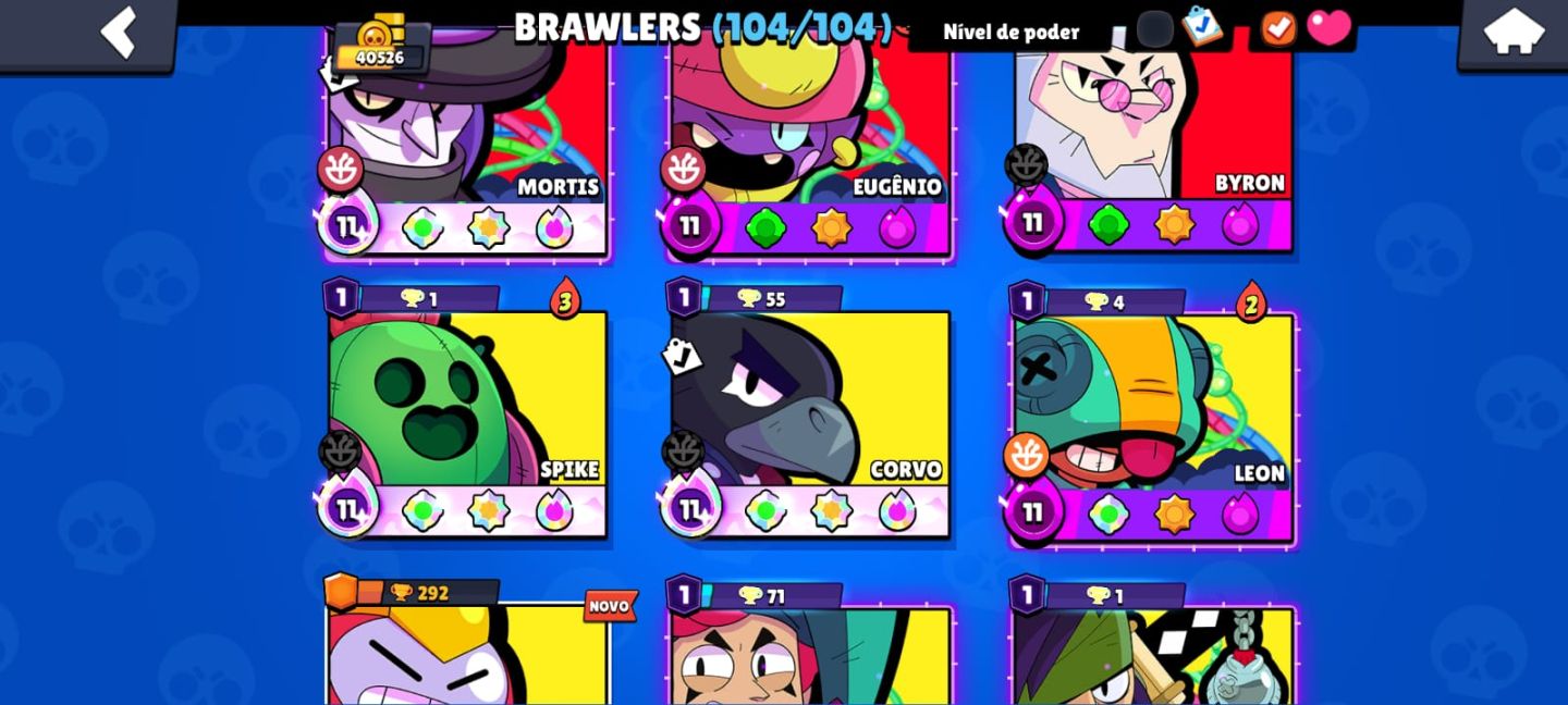 CONTA BRALW STARS END GAME