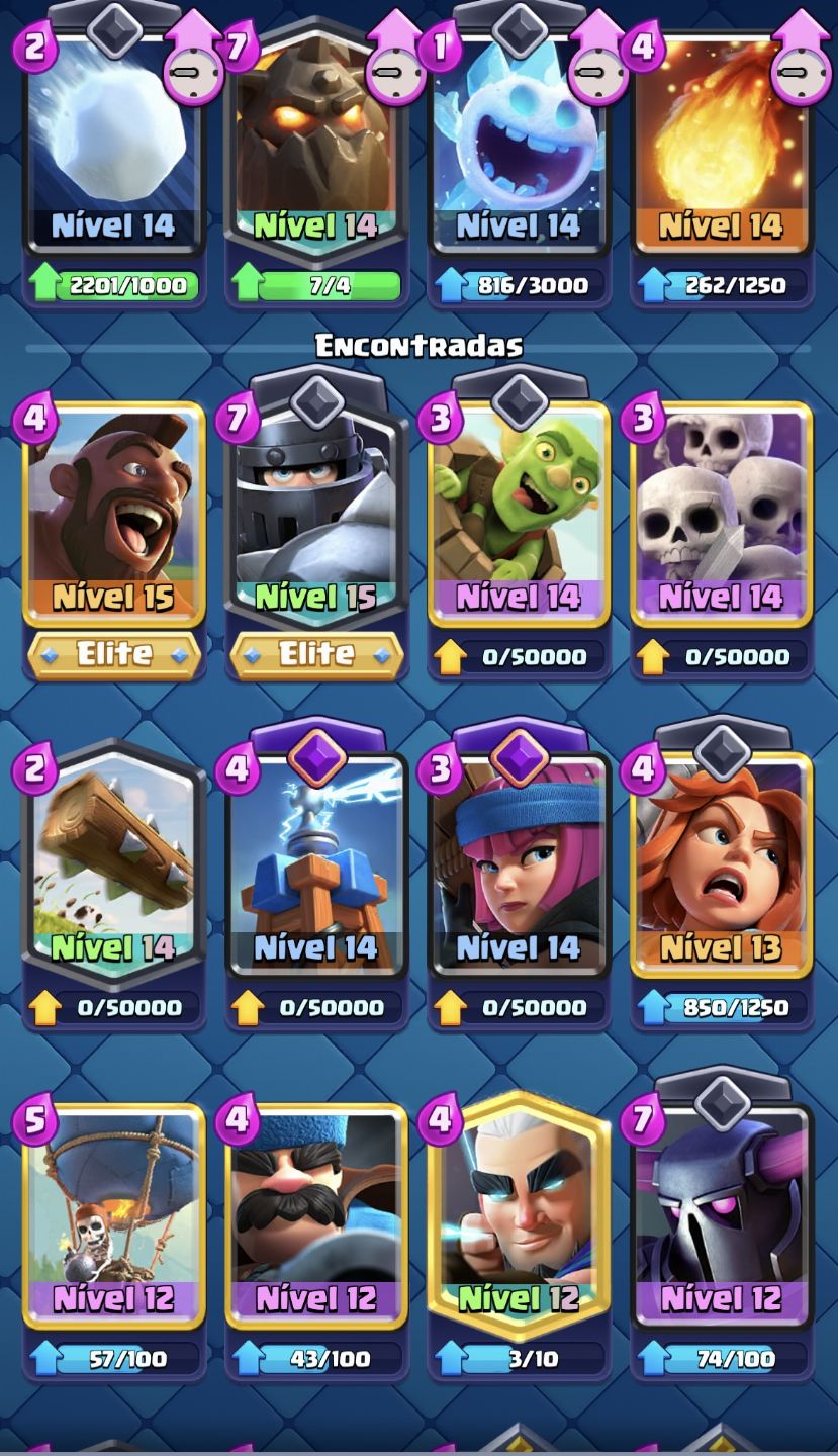 Conta de Clash Royale level 44(14)
