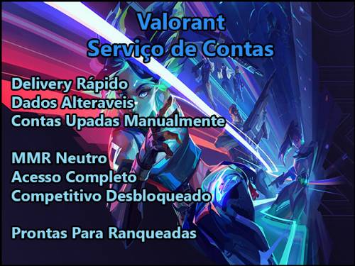 CONTAS RANQUEADA VALORANT ✨ MELHOR - Valorant - Contas - GGMAX