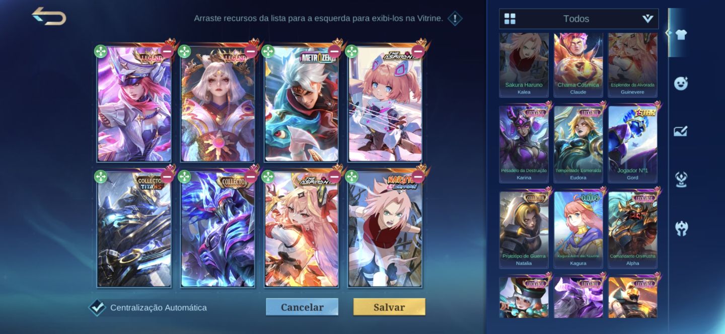 Conta high elo 500+ stars