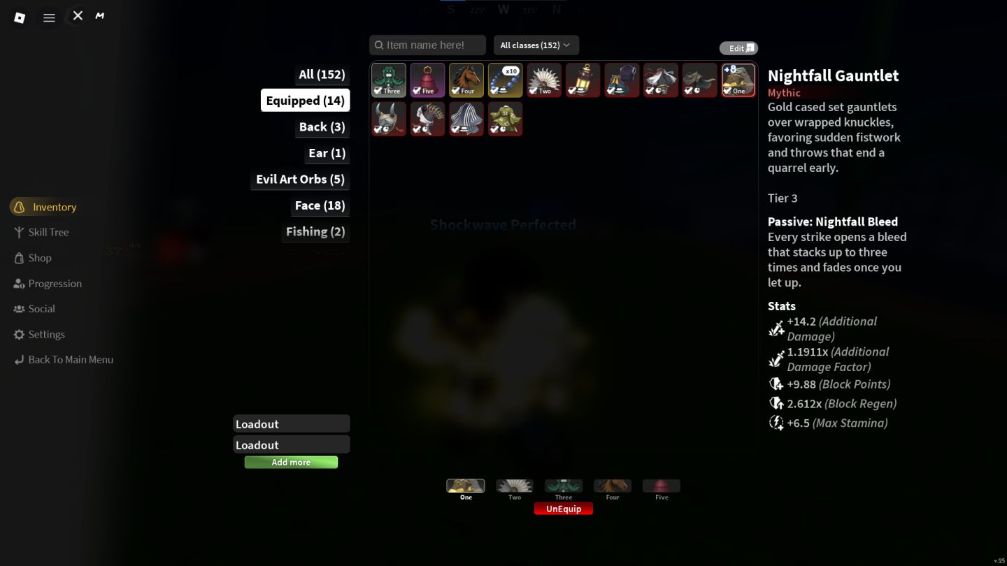 Conta GAUNTLET NIGHT FALL T3 KAMADO LATE GAME