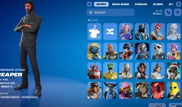 CONTA S3,S4 FULL+101 SKINS/SALVE MUNDO DE VBUCKS/TUBARÃO MAKO/TWITCH PRIME SKINS