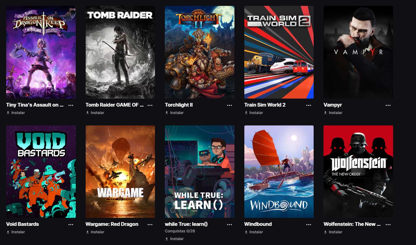 CONTA EPIC DIVERSOS JOGOS! DEATH STRANDING, TRILOGIA TOMB RAIDER E MUITO MAIS!!
