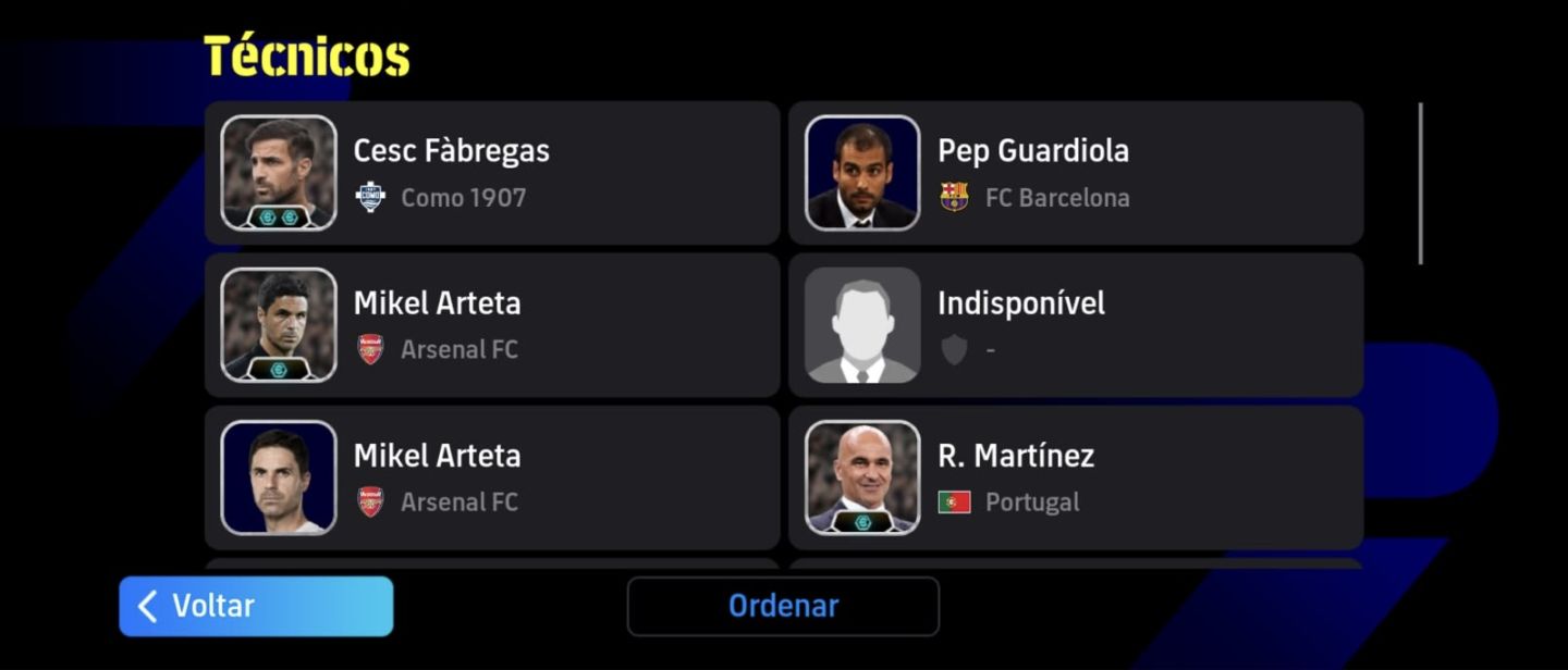 Conta efootball muito rara,criada desde o começo do efootball,jogadores antigos